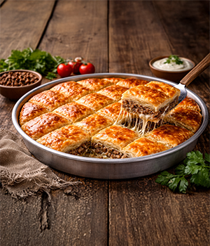 Kıymalı Su Böreği